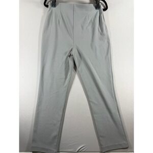 New York Clothing Company Women's Grey High Rise Pleated Work Pants Size 8P